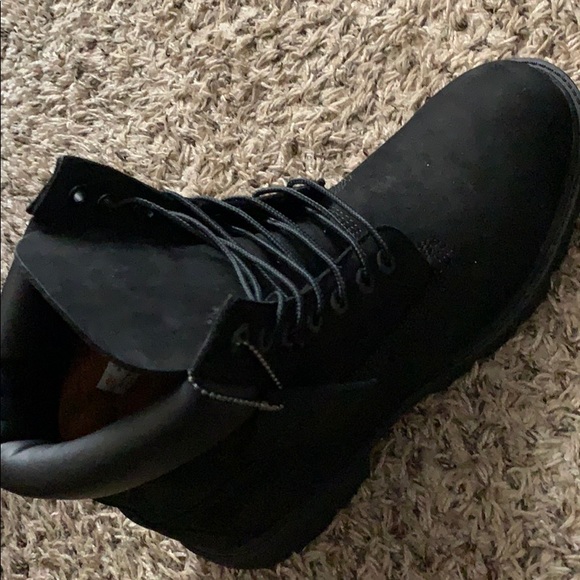 Black Waterproof Timberlands main image 4